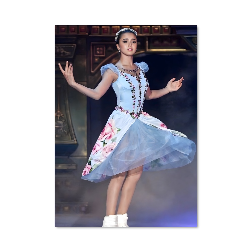 Poster Kamila de valieva patineuse
